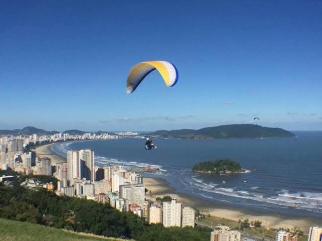 Apartamento 621 Com Vista Para O Mar São Vicente المظهر الخارجي الصورة